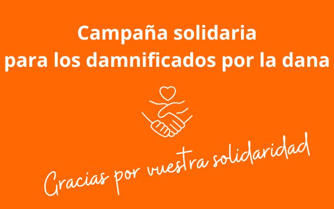 Campaña solidaria damnificados dana